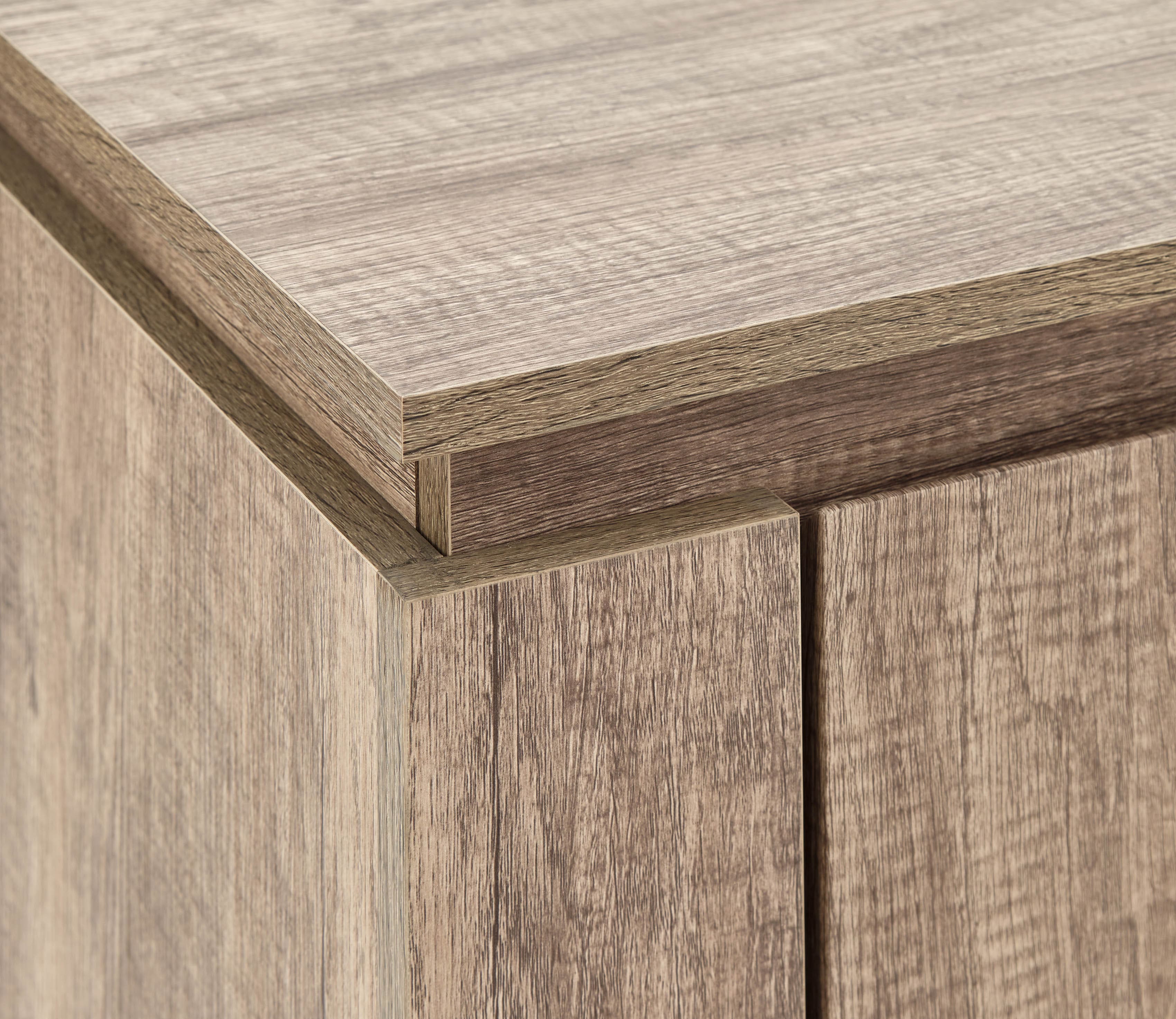 GFW TV Unit Canyon Oak TV Unit Bed Kings