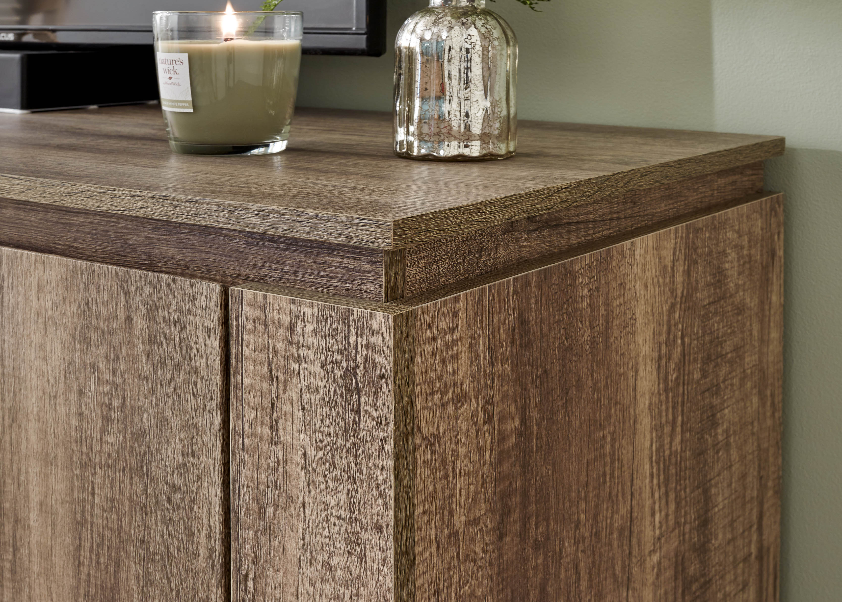 GFW TV Unit Canyon Oak TV Unit Bed Kings