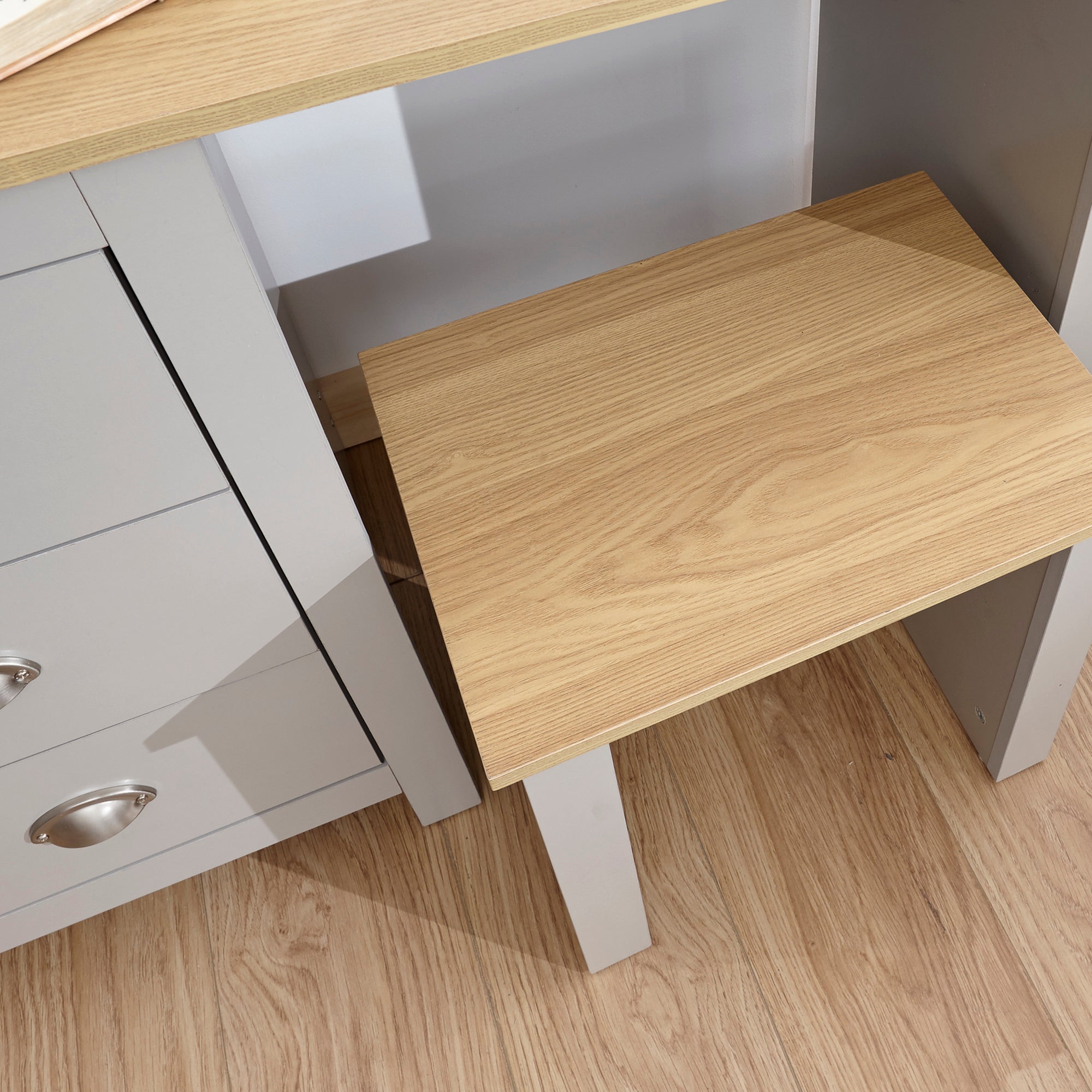 Lancaster Dressing Table Set Grey
