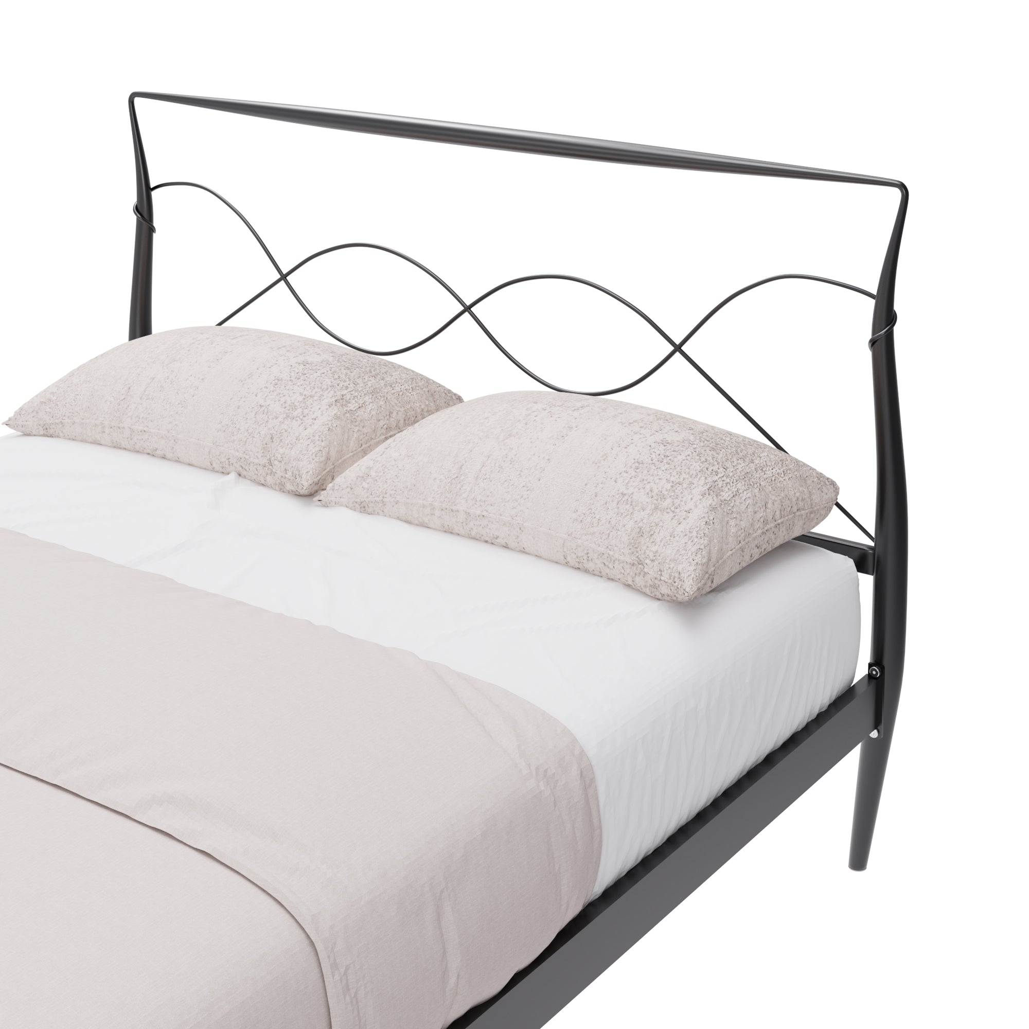 Rimini Metal Bed Frame - Black