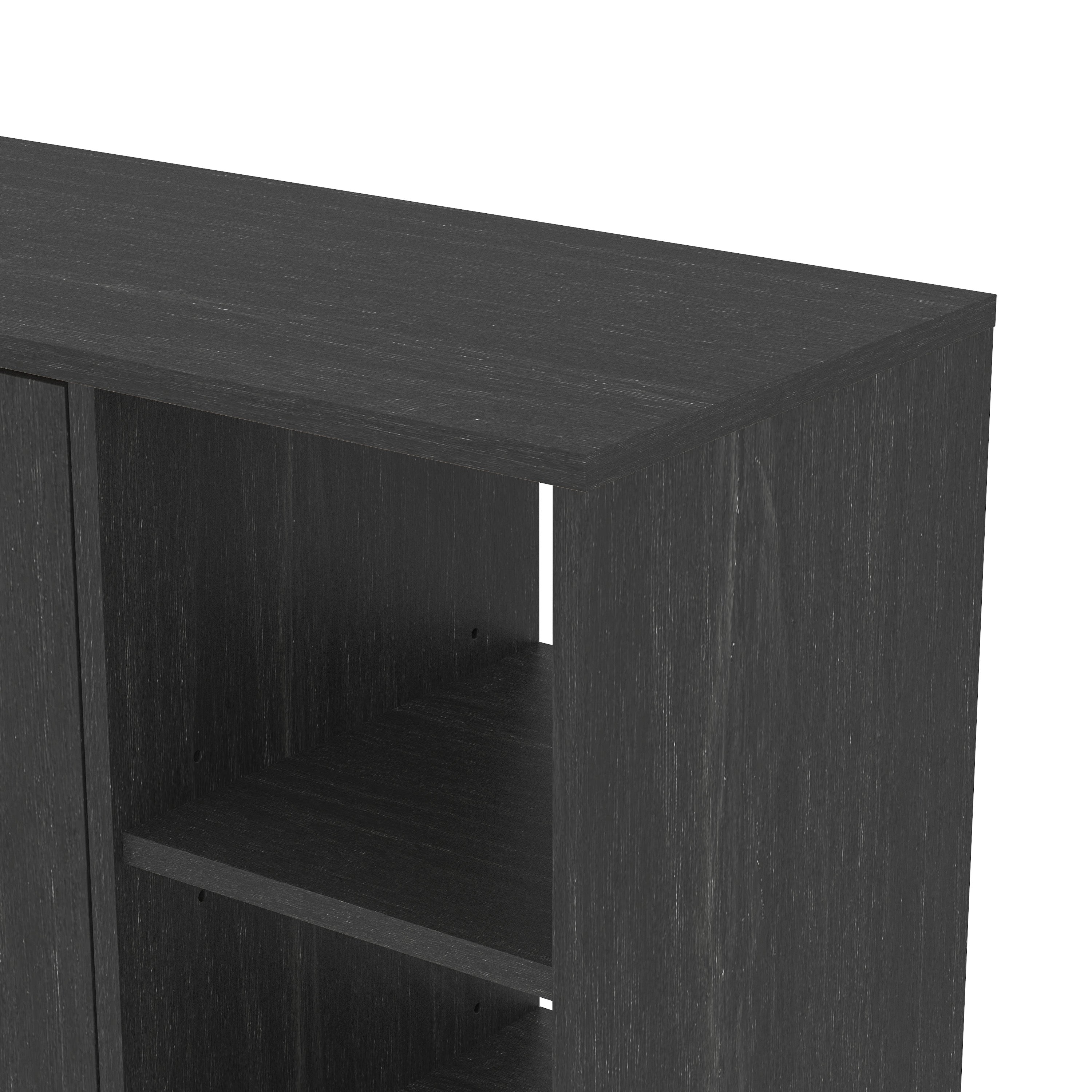 Bideford Tall Shoe Cabinet Rustick Black Oak