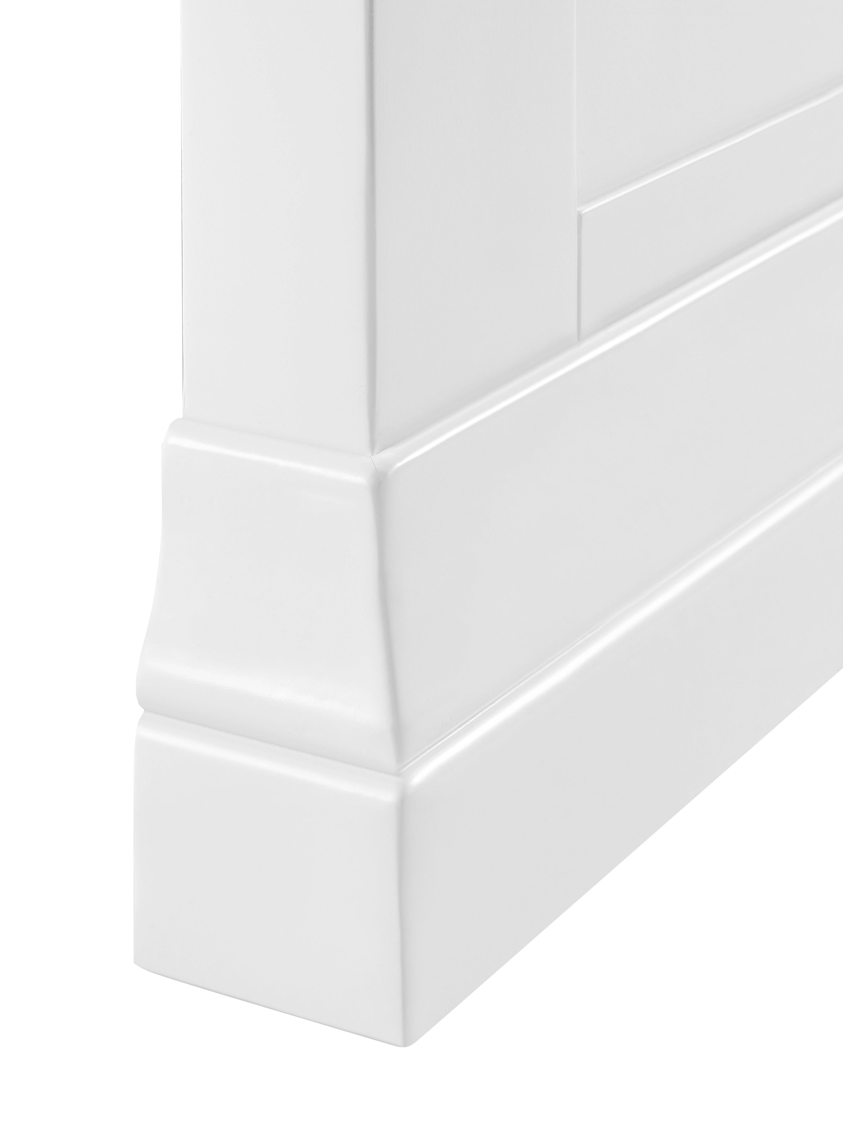 Julian Bowen Wood Bed Clermont Bed - Surf White Bed Kings
