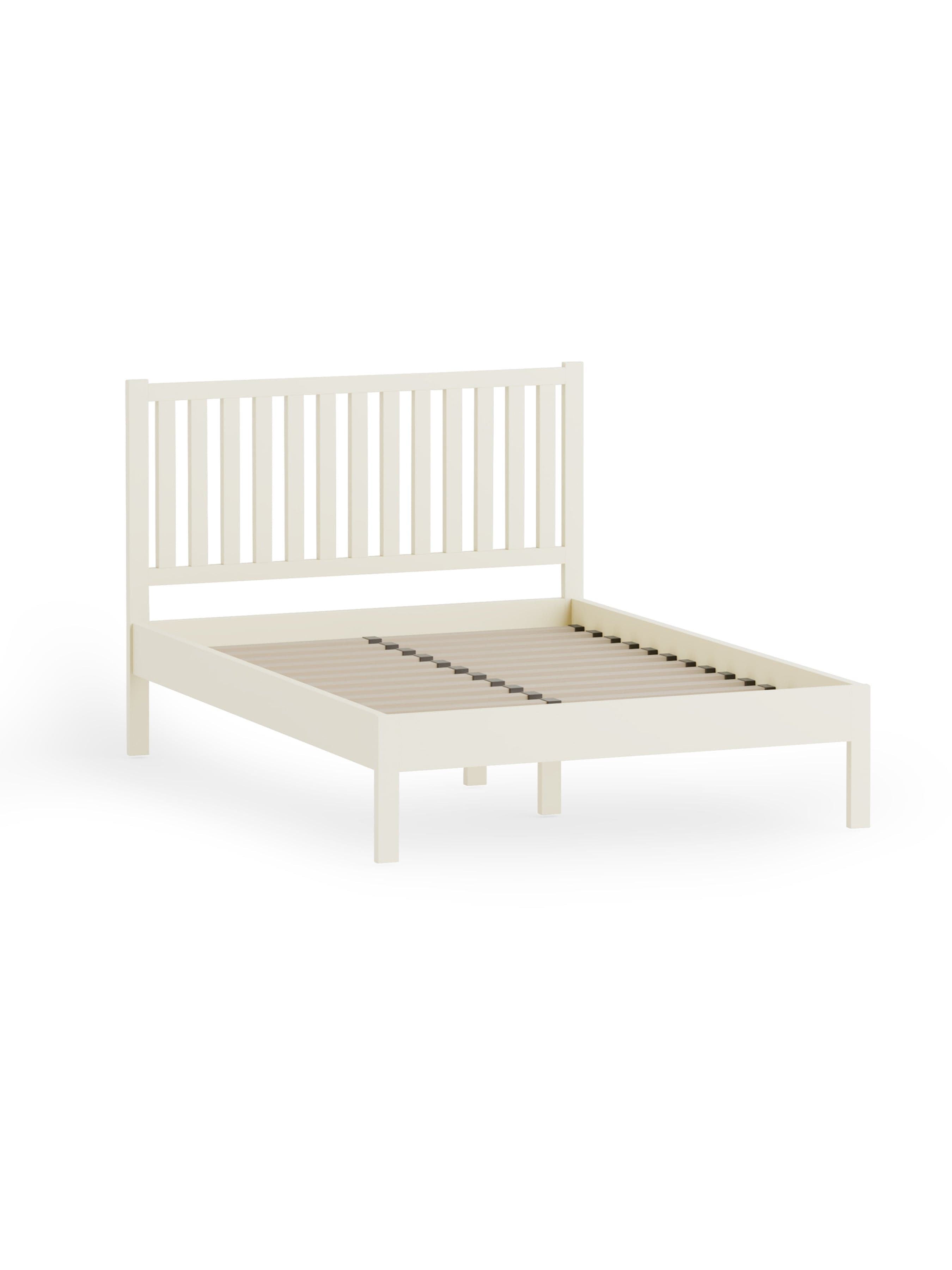 Julian Bowen Wood Bed Coxmoor Bed - Ivory and Oak Bed Kings