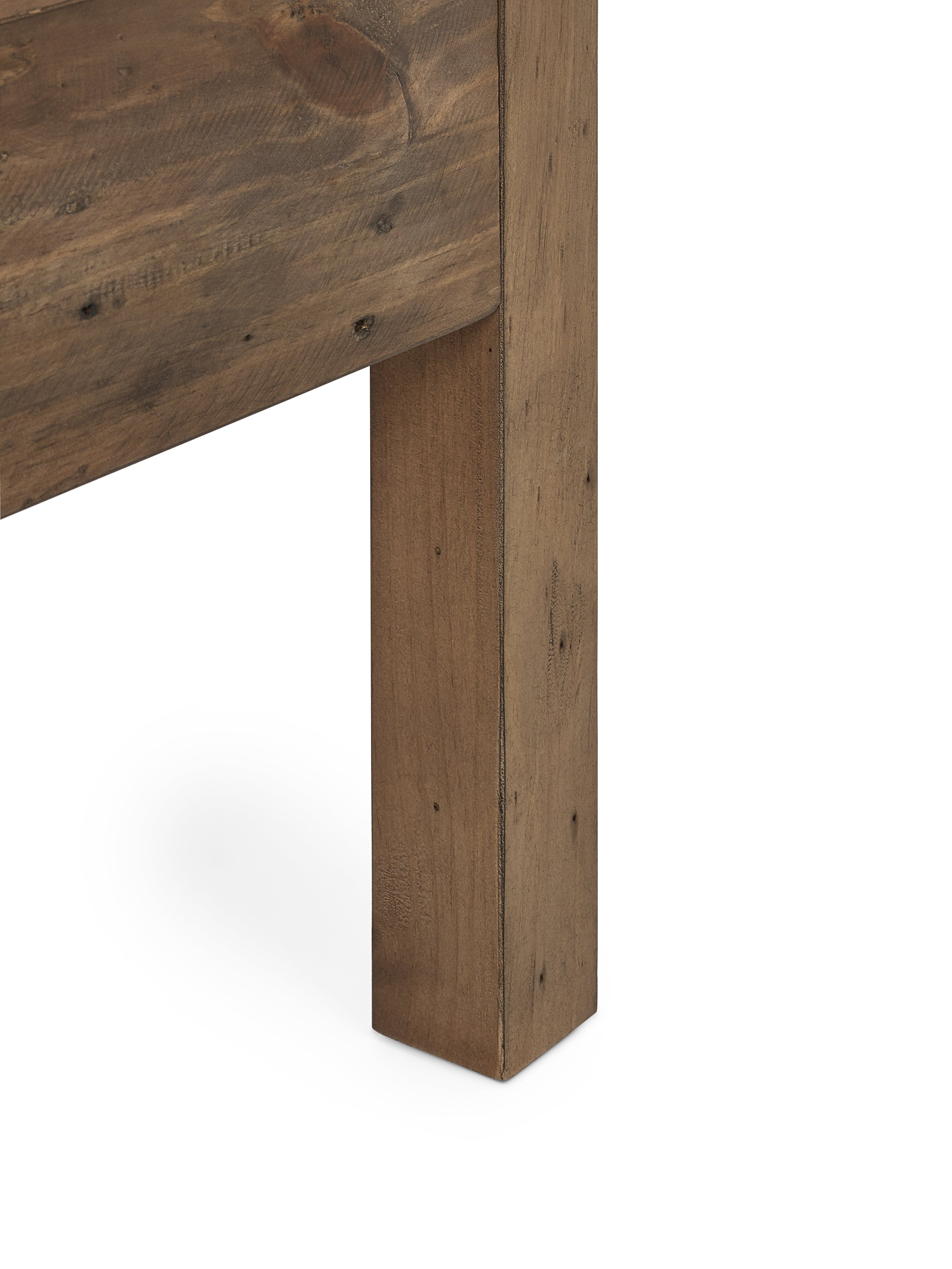 Julian Bowen Wood Bed Heritage Bed - Reclaimed Pine Bed Kings