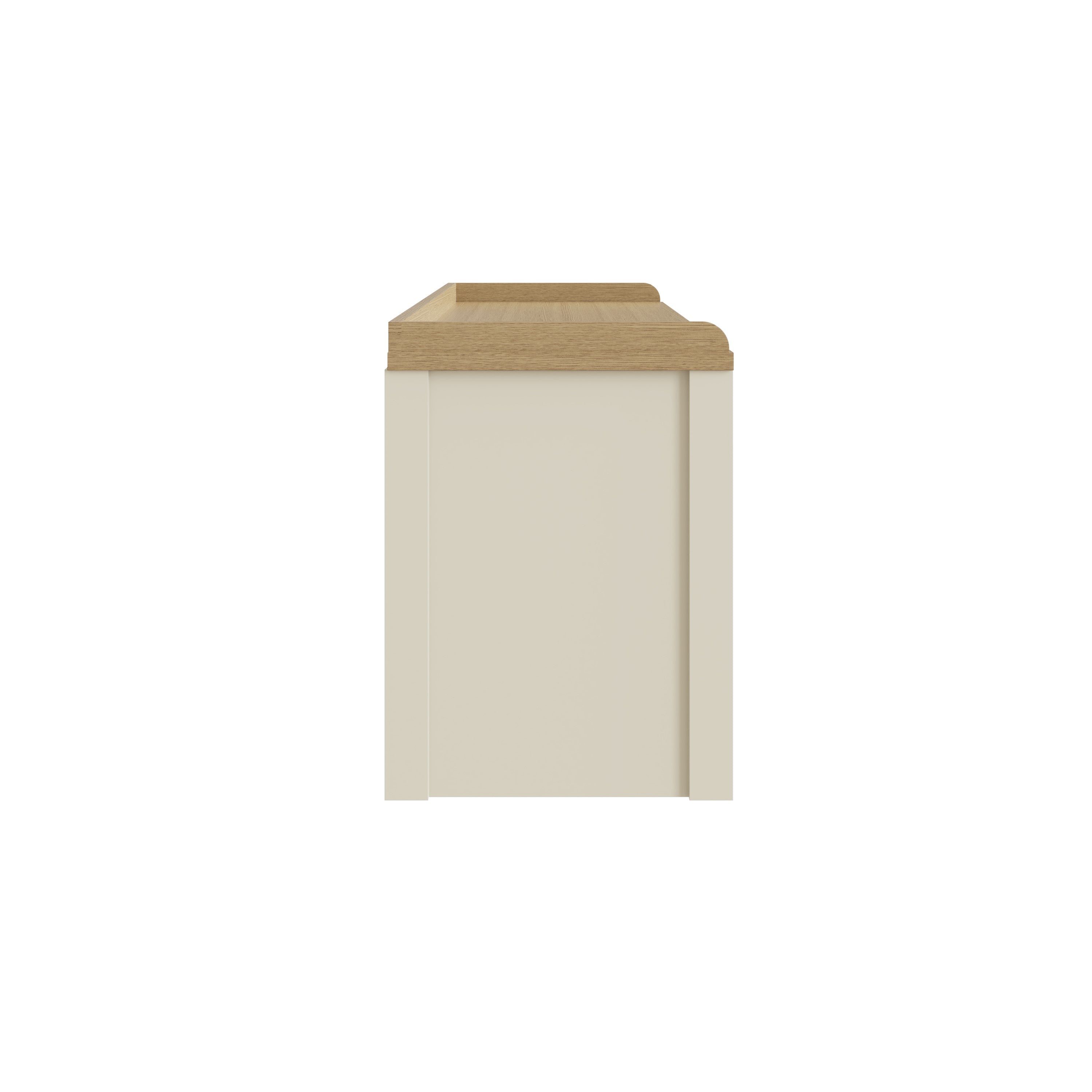 Lancaster 2 Door Shoe Bench Cream