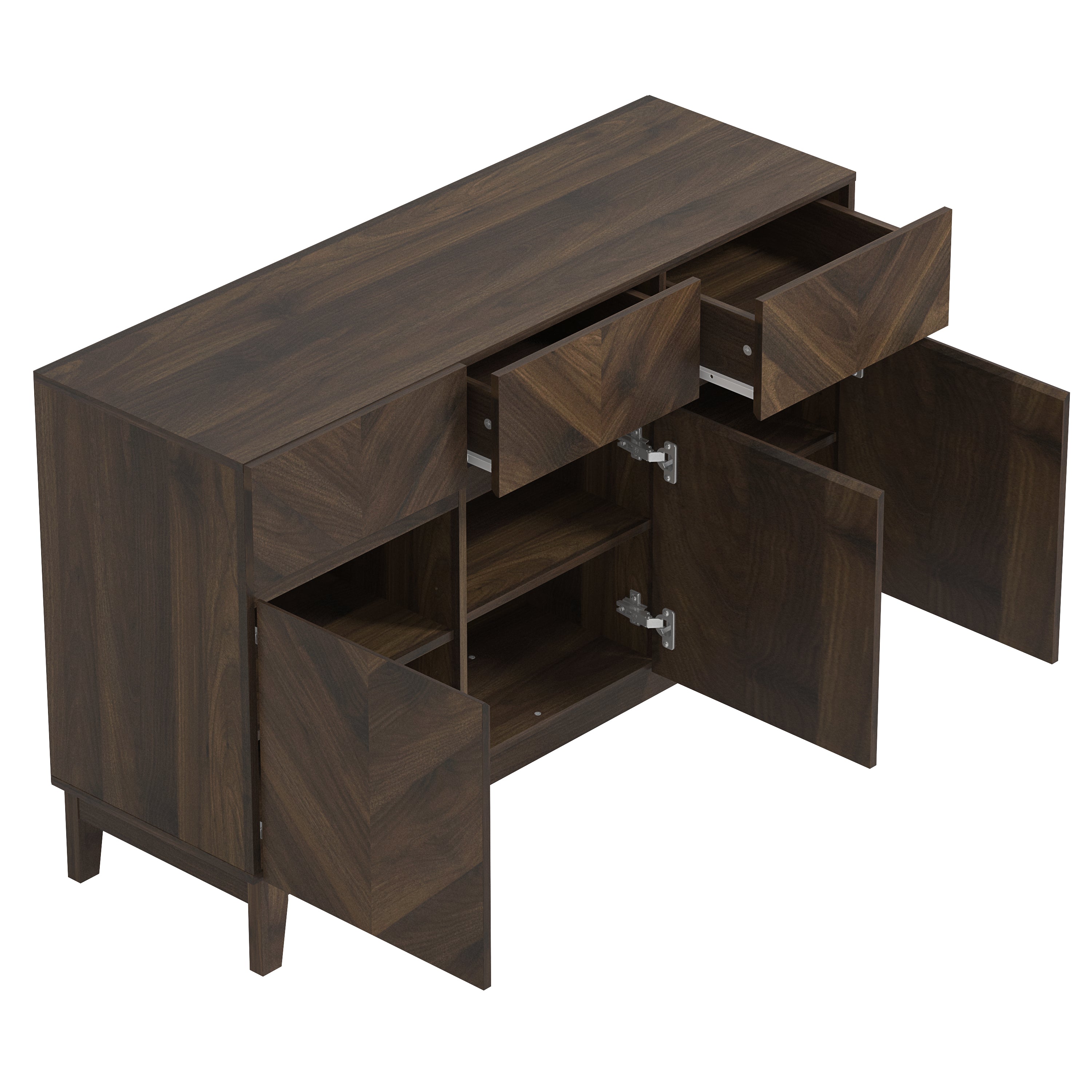 Camborne Large Sideboard Walnut