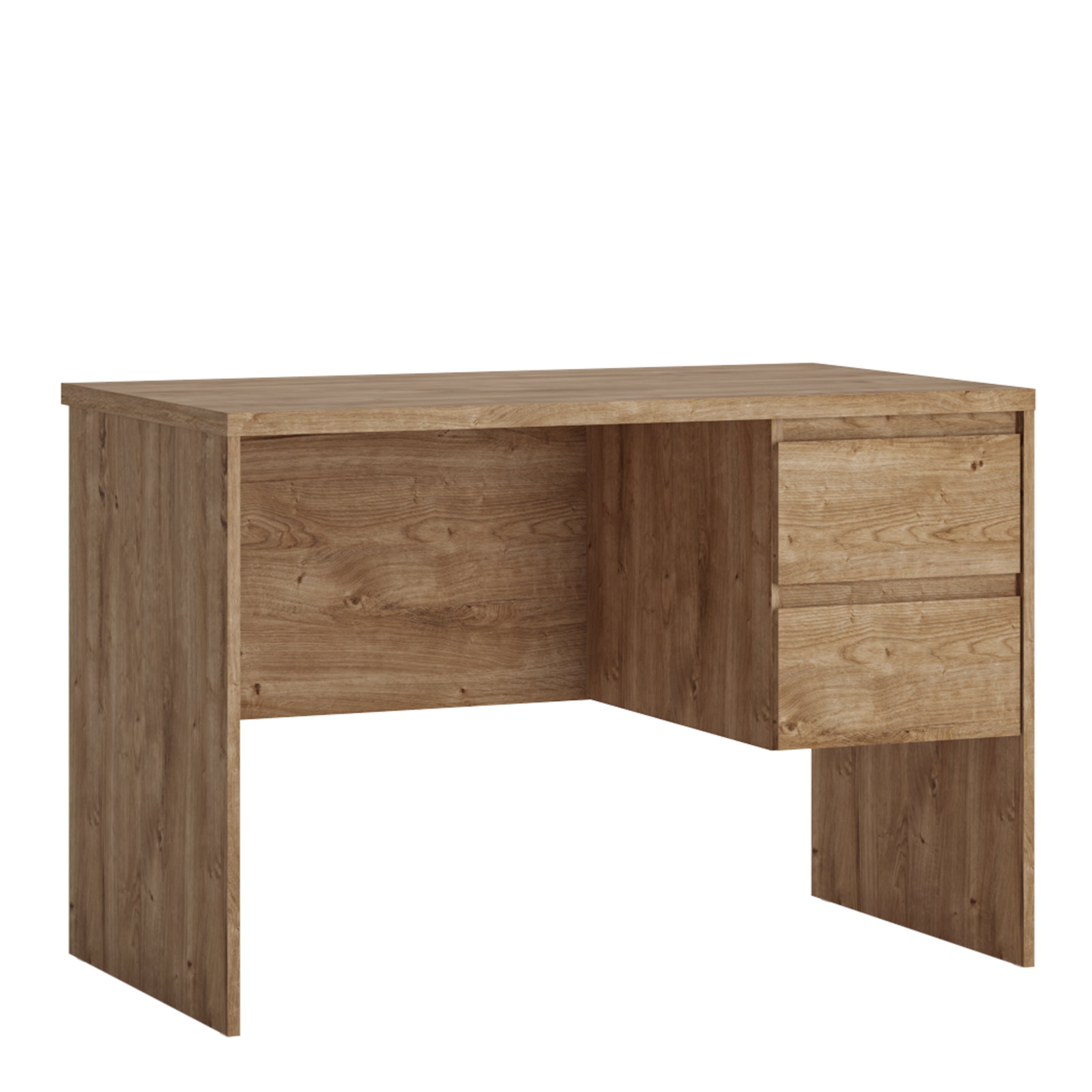 Fribo Desk 2 Drawer in Golden Ribbeck Oak