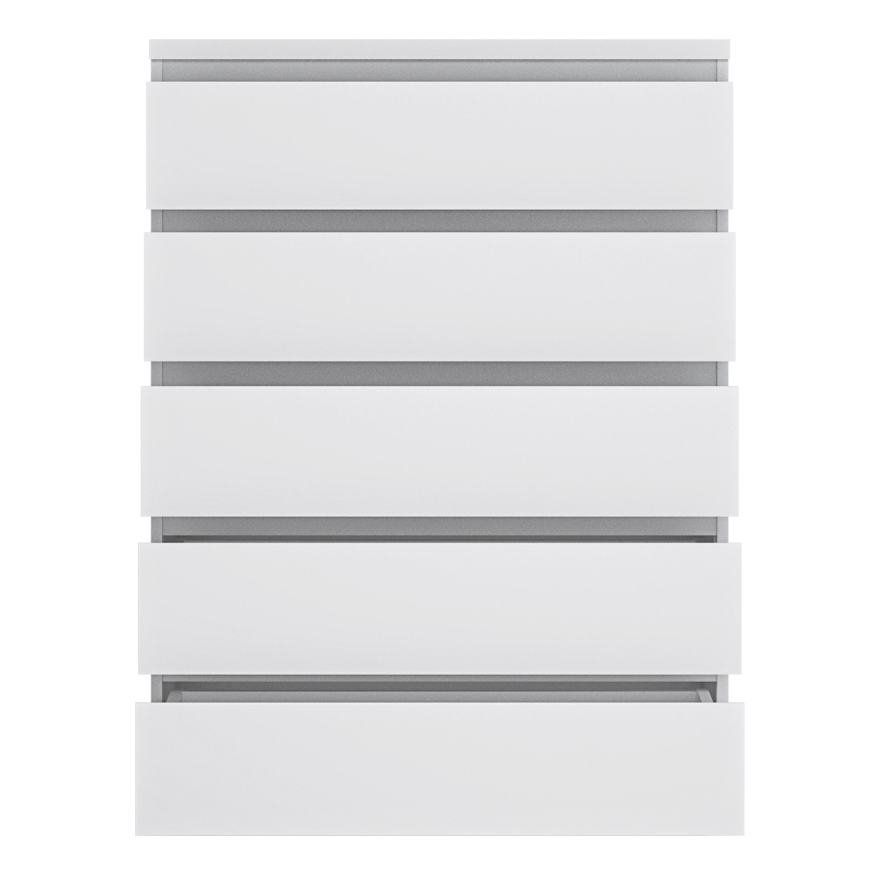 Fribo Chest Of 5 Drawers in Alpine White