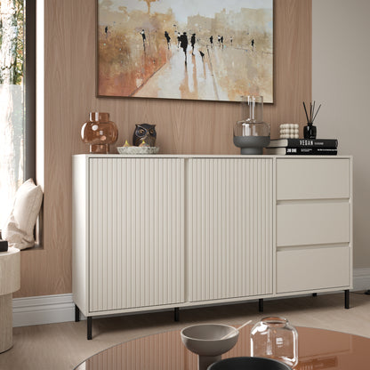 Avenale Sideboard 2 Door 3 Drawer in Cashmere