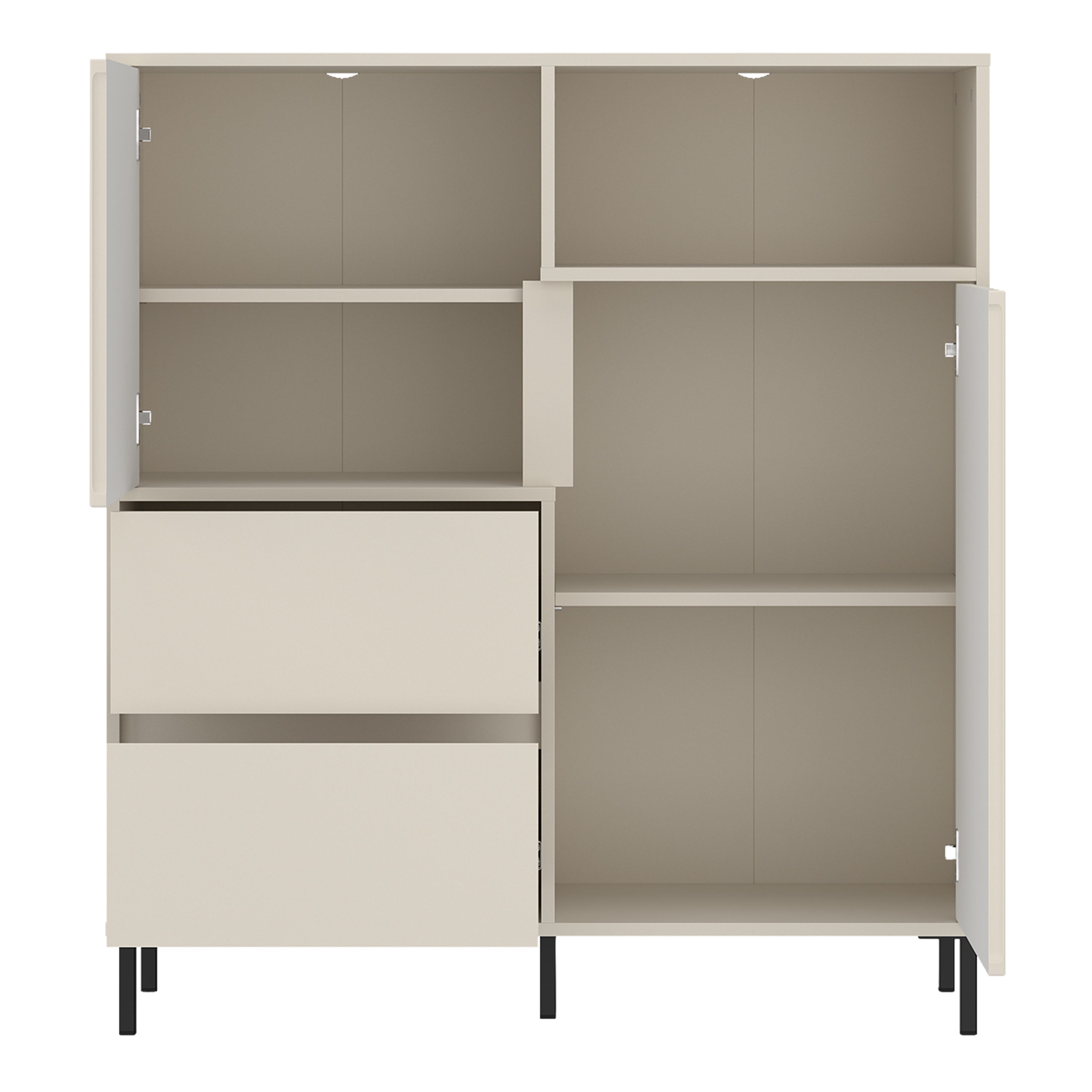 Avenale Sideboard 2 Door 2 Drawer in Cashmere