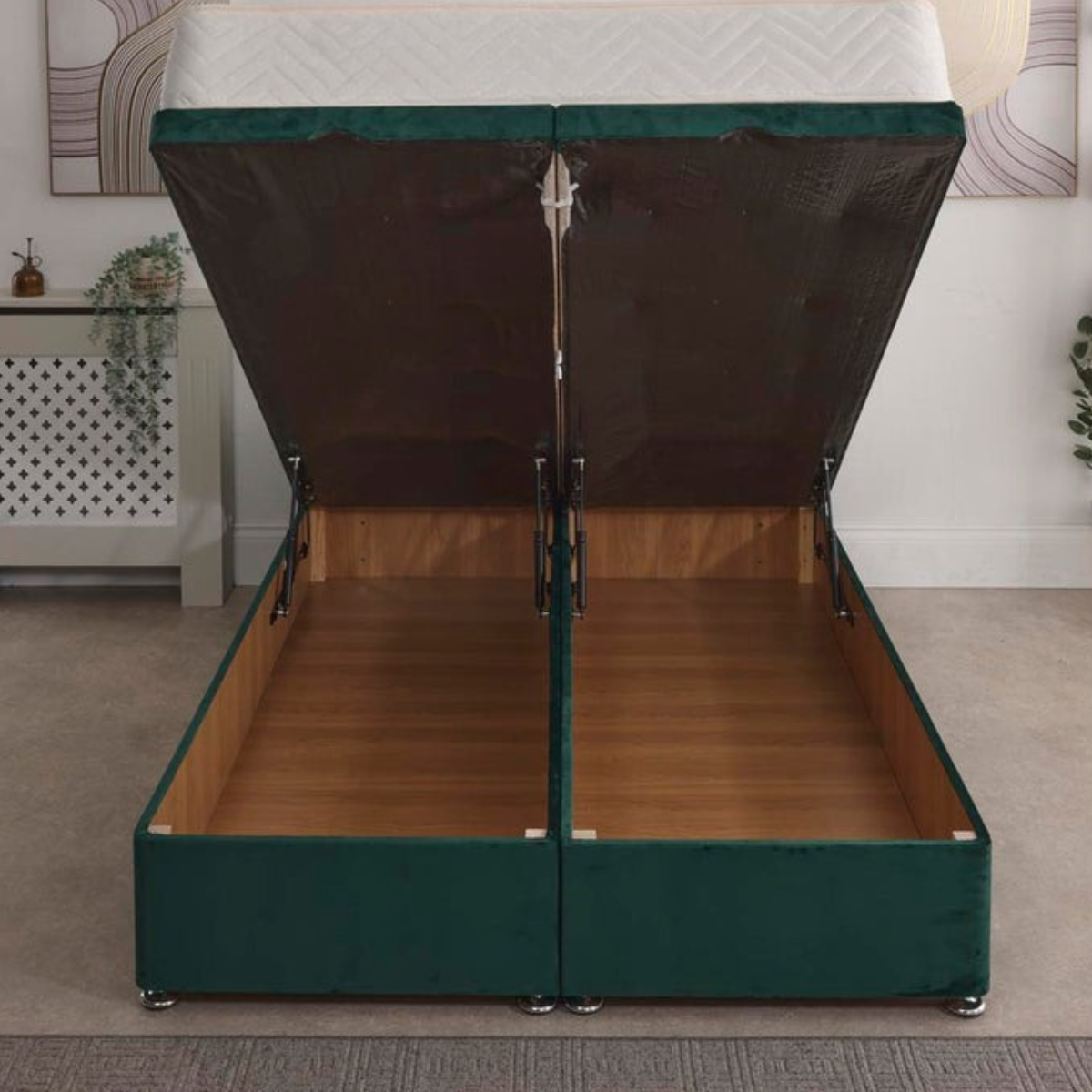 Premium Ottoman Storage Divan Bed (End Lift)