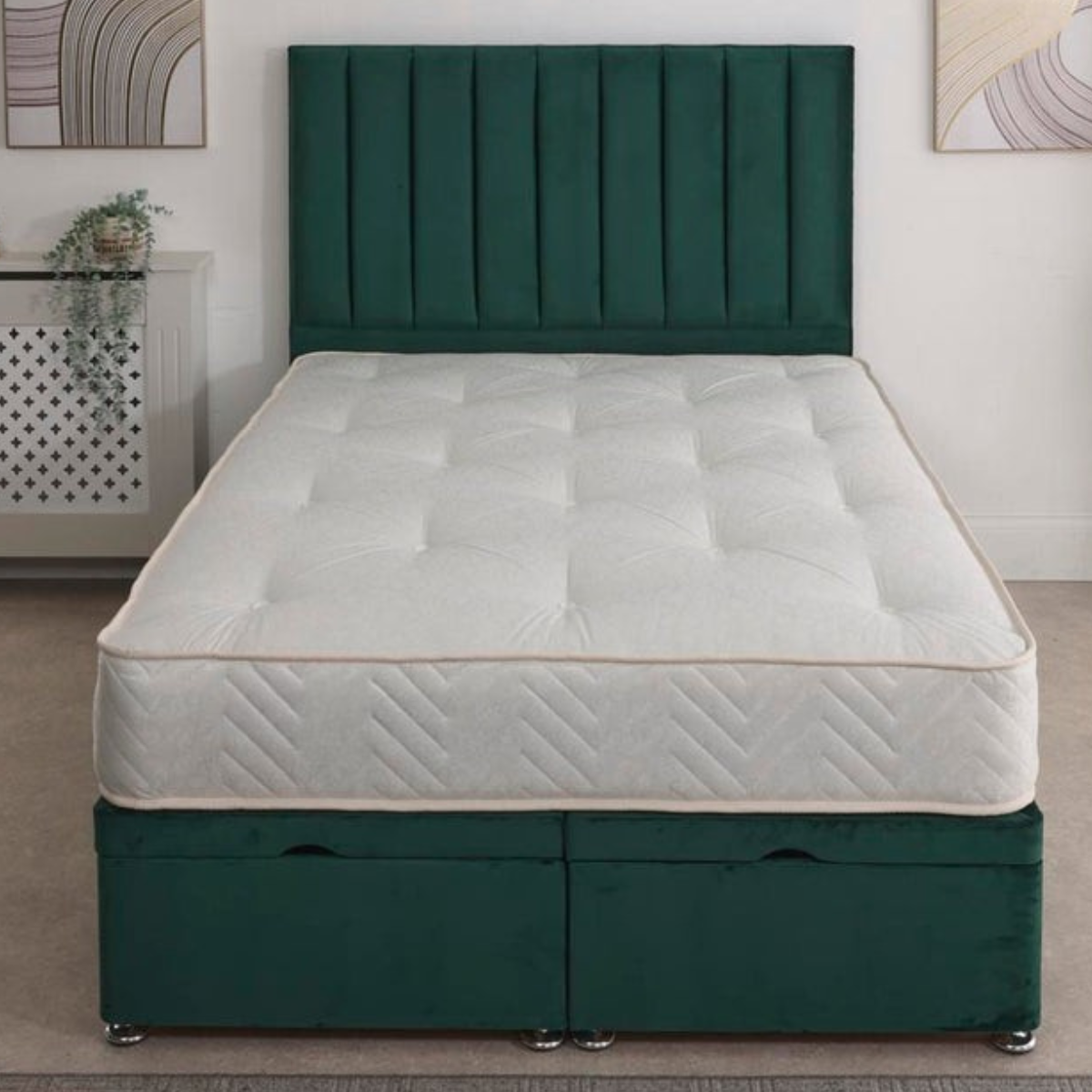 Premium Ottoman Storage Divan Bed (End Lift)