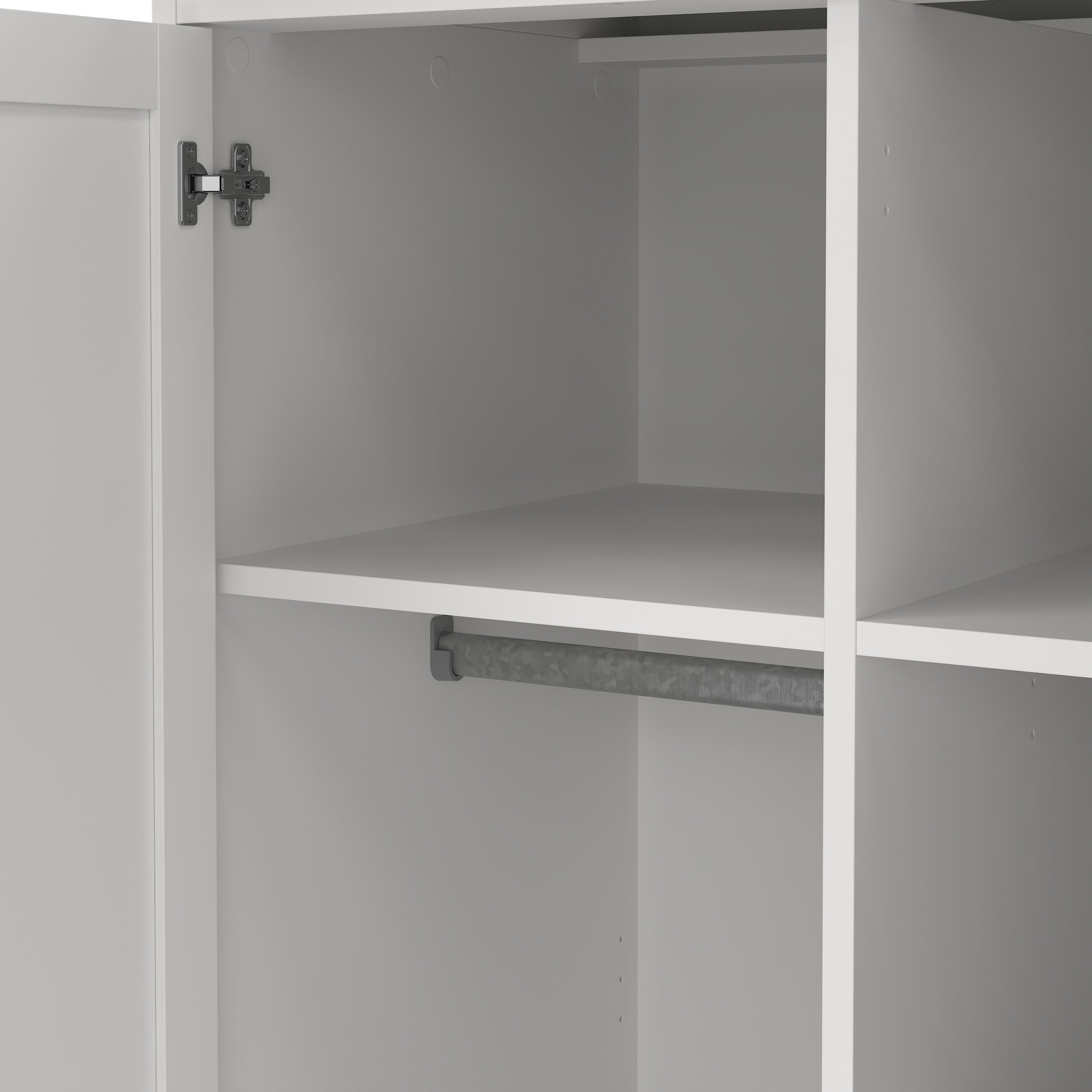 Paris Bedside 2 Drawers in Matt Grey