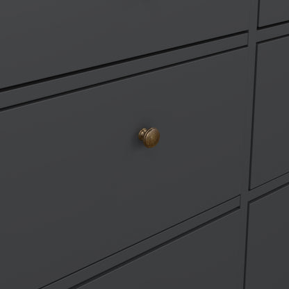 Paris Nightstand 1 Door + 1 Drawer in White