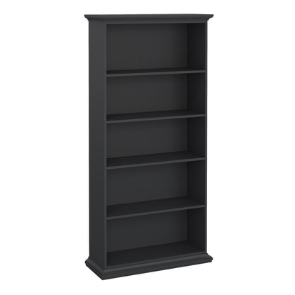 Paris Tall Bookcase in Matt Grey