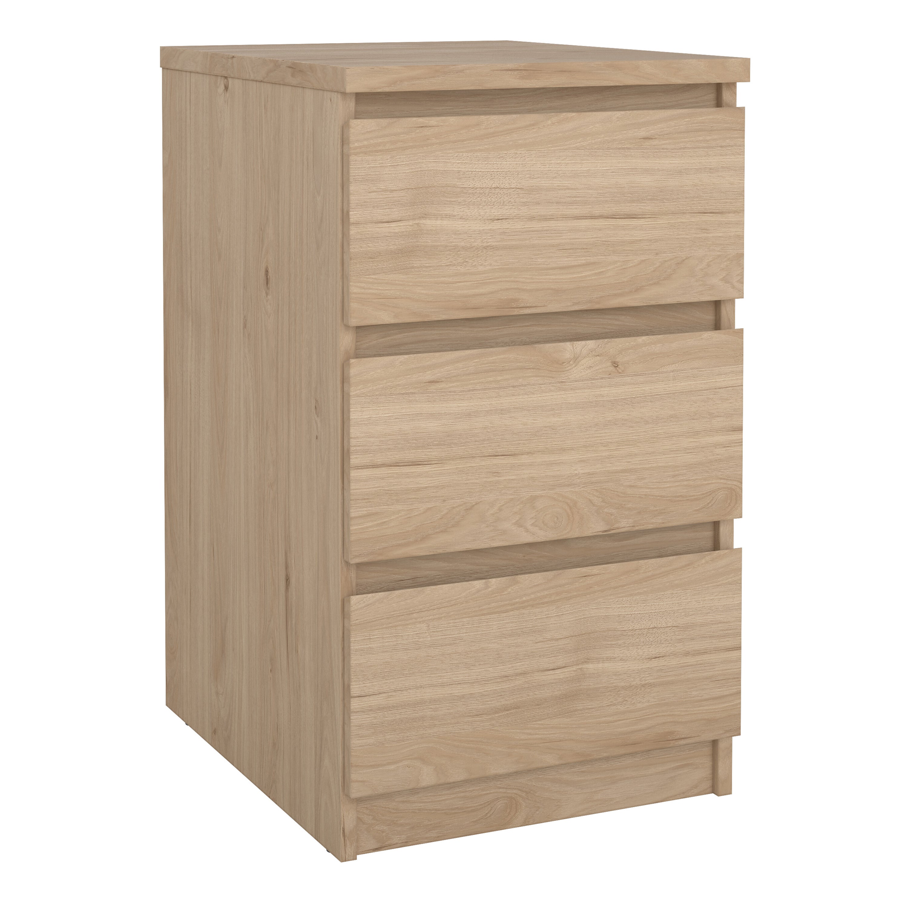 Naia Bedside 3 Drawers in Jackson Hickory Oak