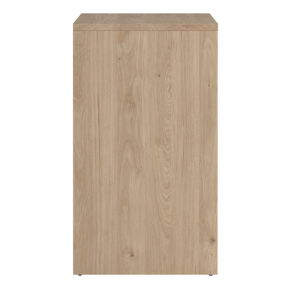 Next Sideboard with 1 door and 3 drawers Jackson Hickory White high gloss