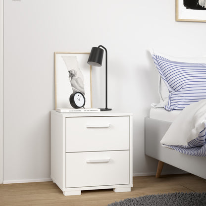 Sofia Nightstand 2 drawers White