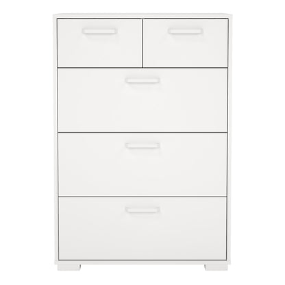 Sofia Chest 3 + 2 drawers White