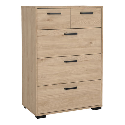 Sofia Chest 3 + 2 drawers Jackson Hickory