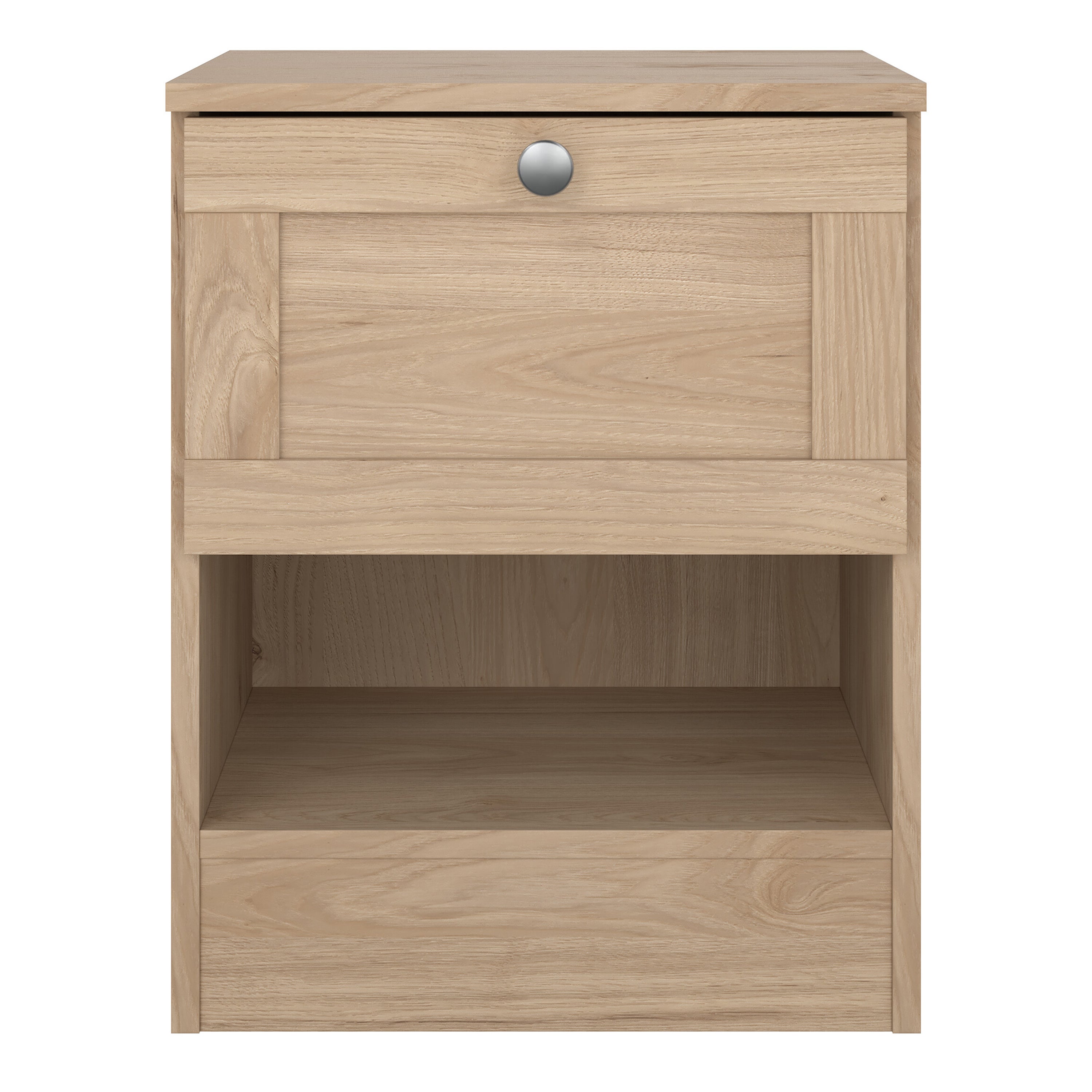 Brande Nightstand with1 Frame Drawer in Jackson Hickory