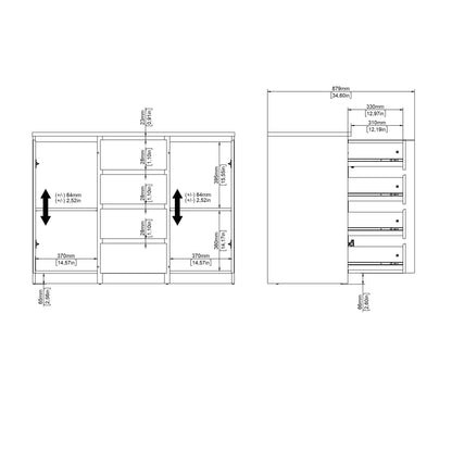 Naia Sideboard in White
