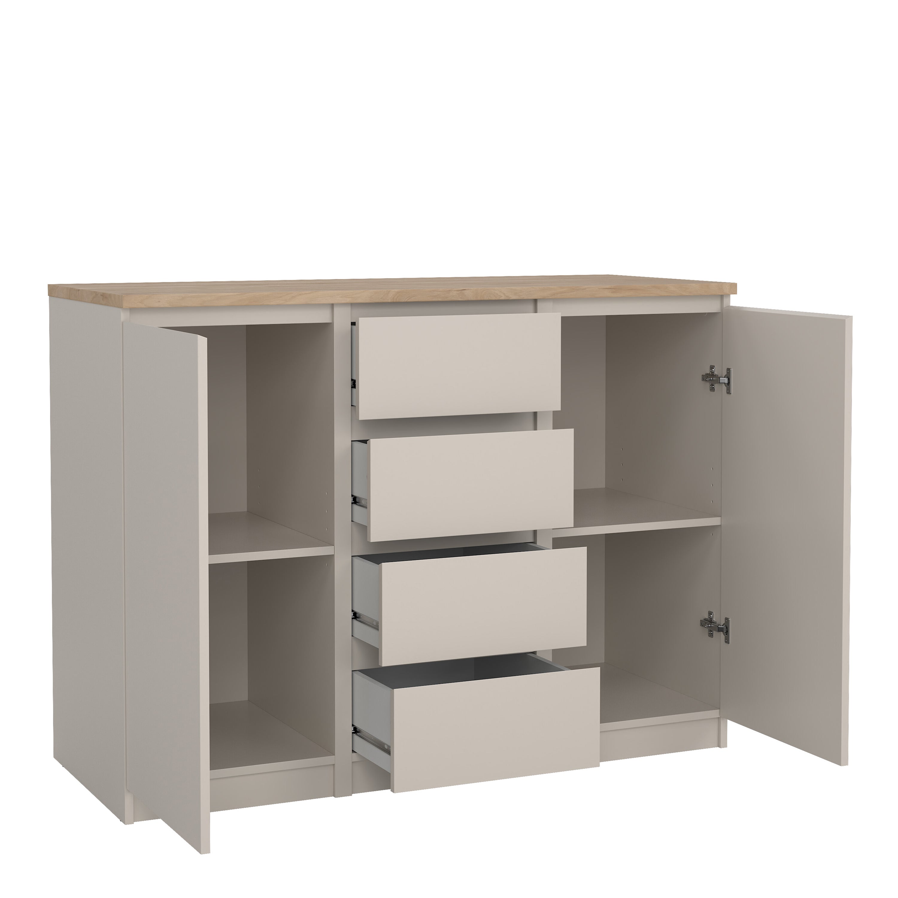 Naia Sideboard in Cashmere Jackson Hickory