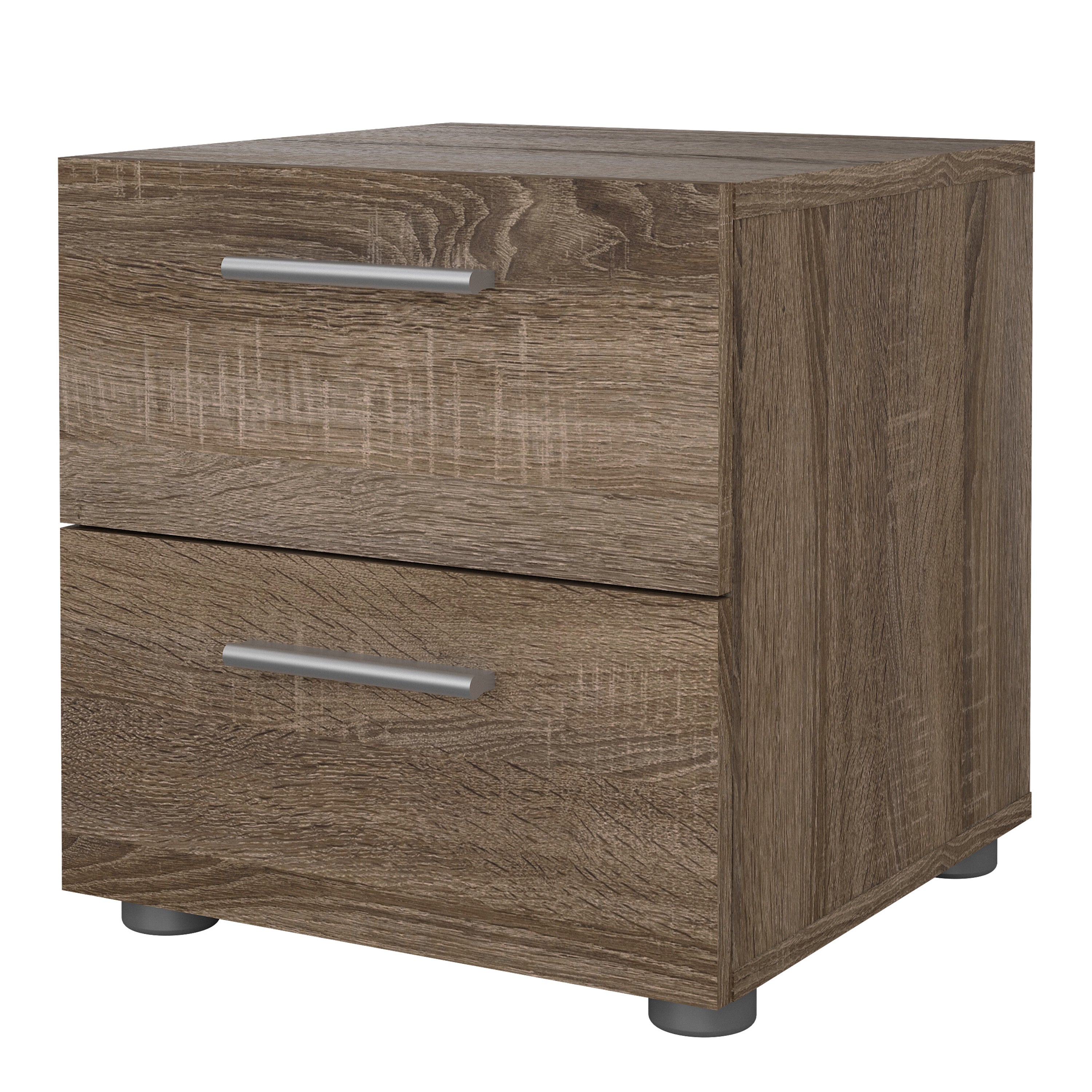 Pepe Bedside 2 Drawers in Truffle Oak