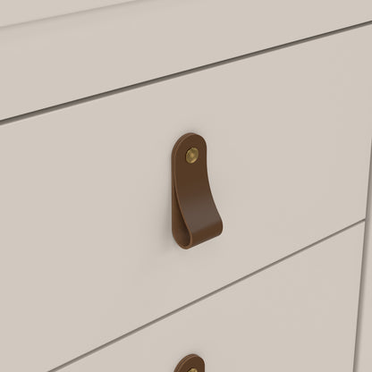 Barcelona Bedside Table 2 Drawers in Cashmere