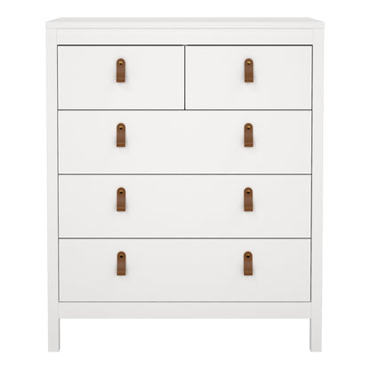Barcelona Chest 3+2 Drawers in White