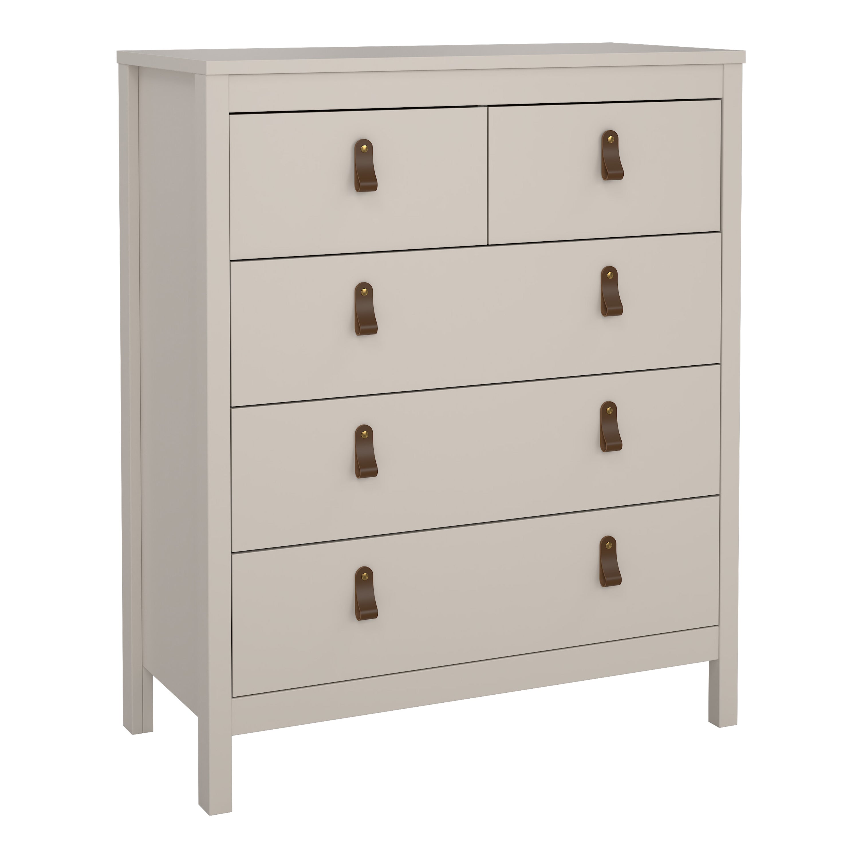 Barcelona Chest 3+2 Drawers in Cashmere