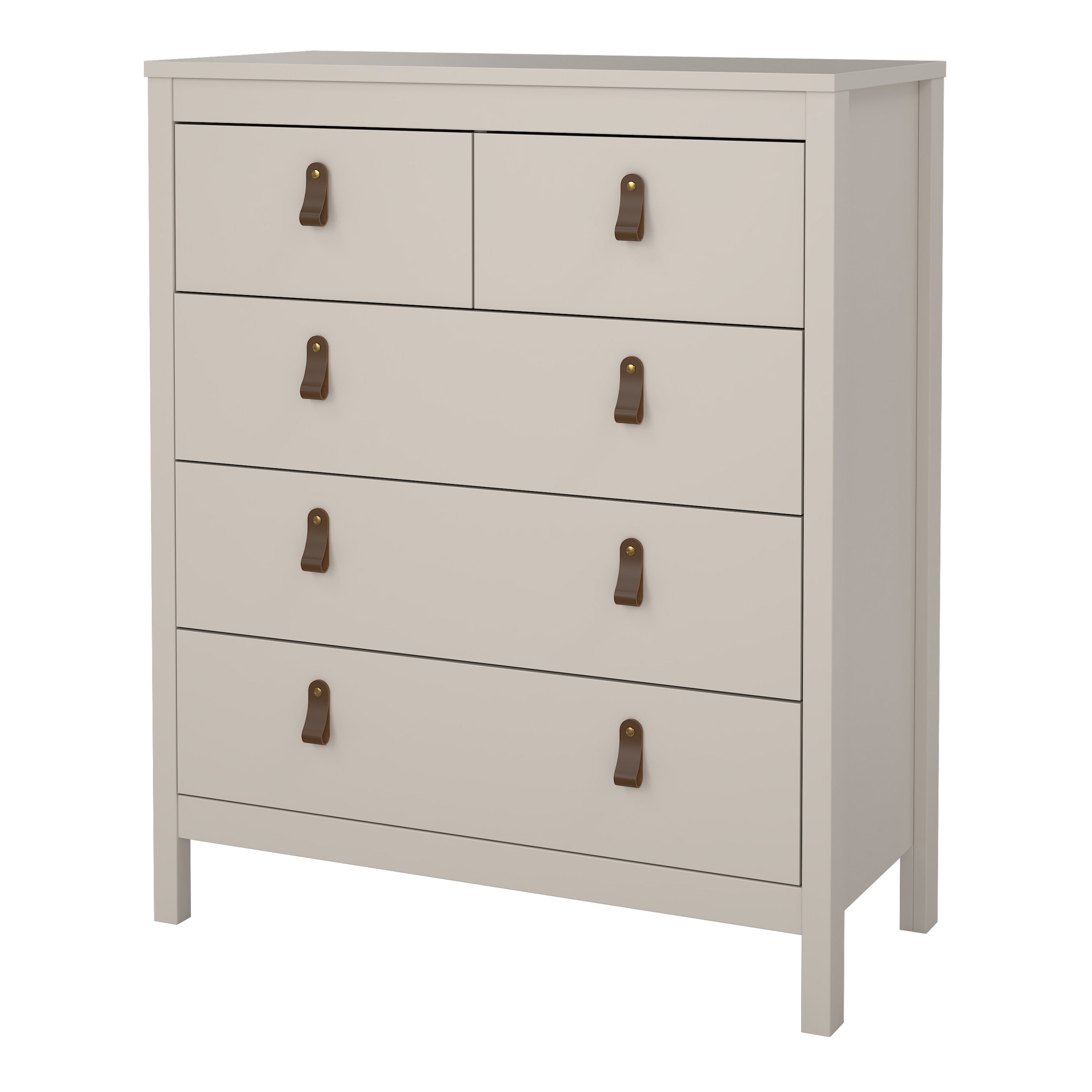 Barcelona Chest 3+2 Drawers in Cashmere