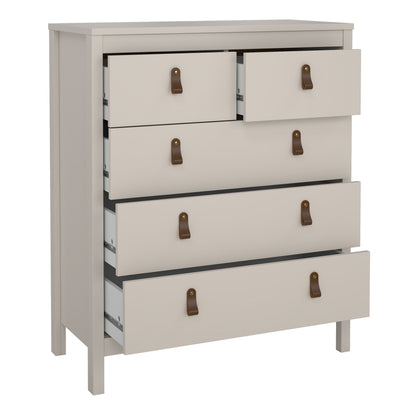 Barcelona Chest 3+2 Drawers in Cashmere
