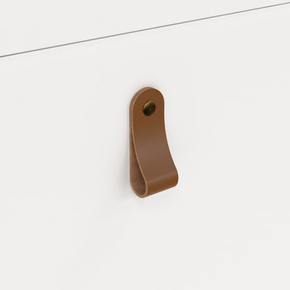 Barcelona Shoe Cabinet 4 Flip Down Doors in White