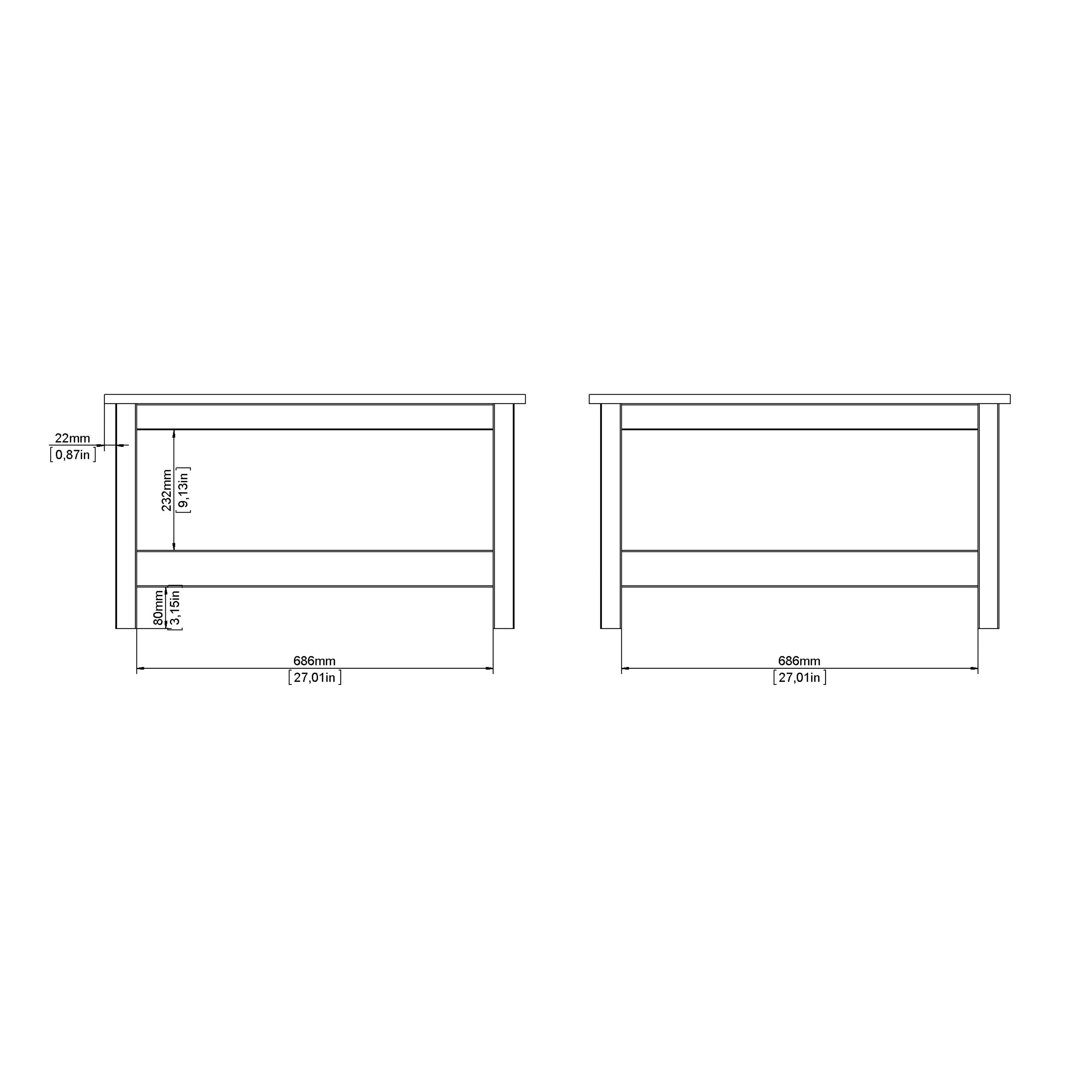 Barcelona Coffee Table in Jackson Hickory Oak