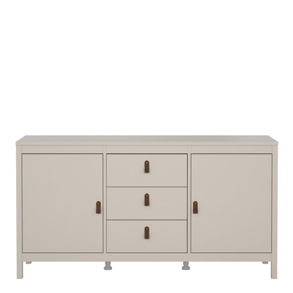 Barcelona Sideboard 2 Doors + 3 Drawers in Cashmere