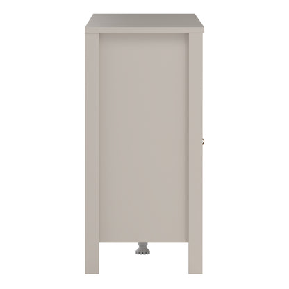 Barcelona Sideboard 2 Doors + 3 Drawers in Cashmere