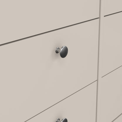 Madrid Double Dresser 4+4 Drawers in Cashmere