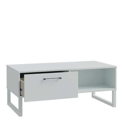 Sali 1 Drawer Coffee Table in Light Grey