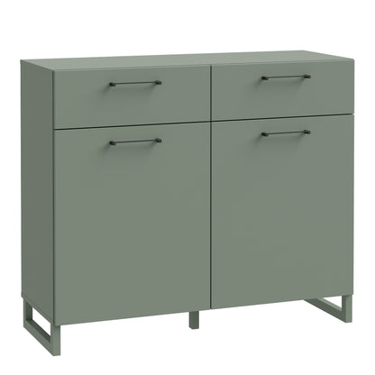 Sali 2 Door  2 Drawer Chest in Sage Green