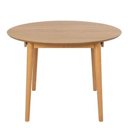 Montreux Round Extending Dining Table in Oak 115-154 cm