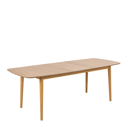 Montreux Rectangular Extending Dining Table in Oak 180-219 cm