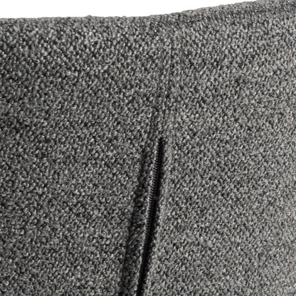 Batilda Swivel Dining Chairs in Grey Fabic Set of 2