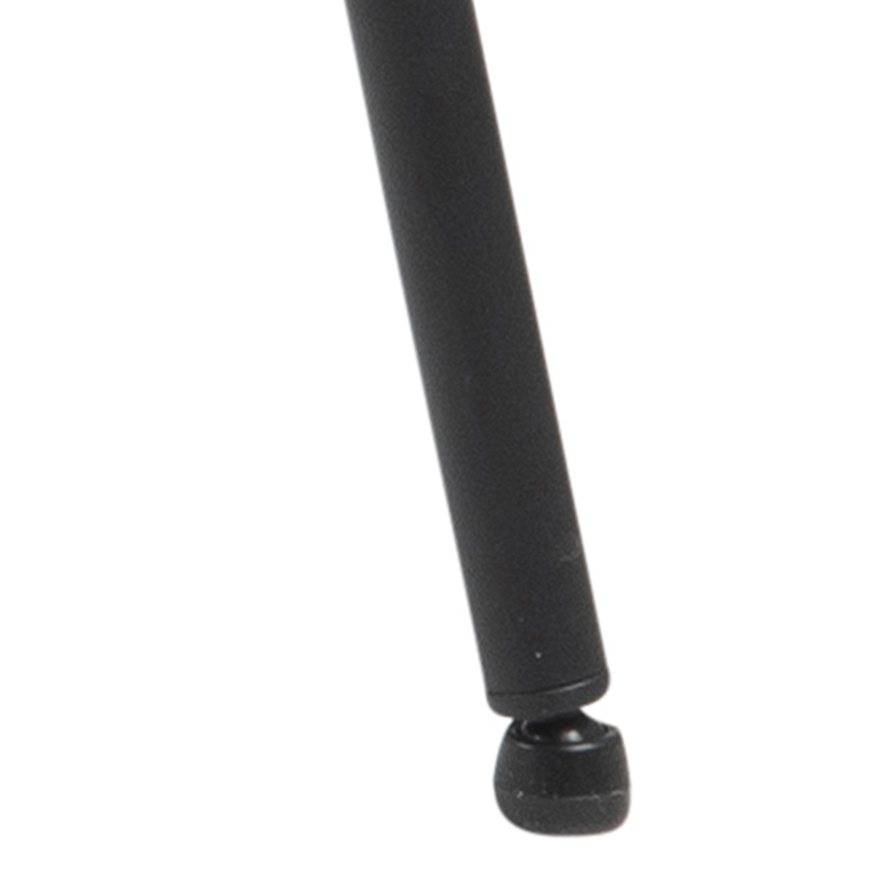 Lima Dining Chair with Armrest in Black Set of 2