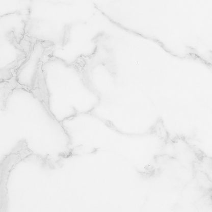 Barossa Coffee Table with White Marble Carrara Top & Black Steel Base 110x55x45cm