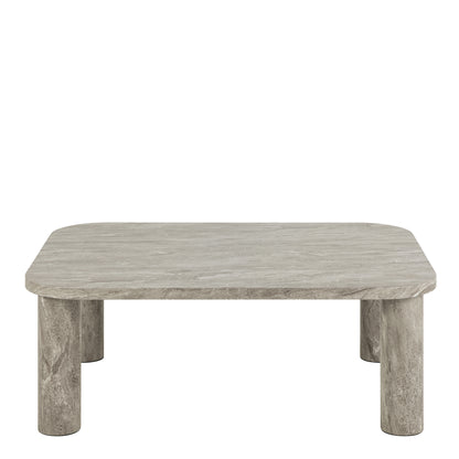 Solano Rectangular Coffee Table in grey 100 x 75 cm