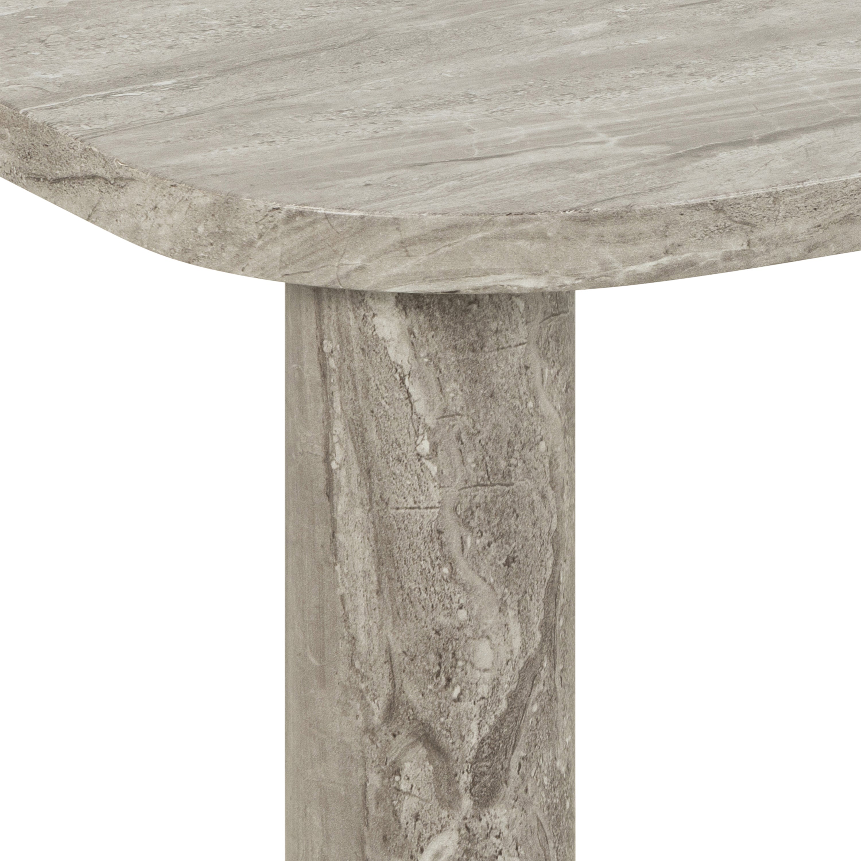 Solano Rectangular Coffee Table in grey 100 x 75 cm