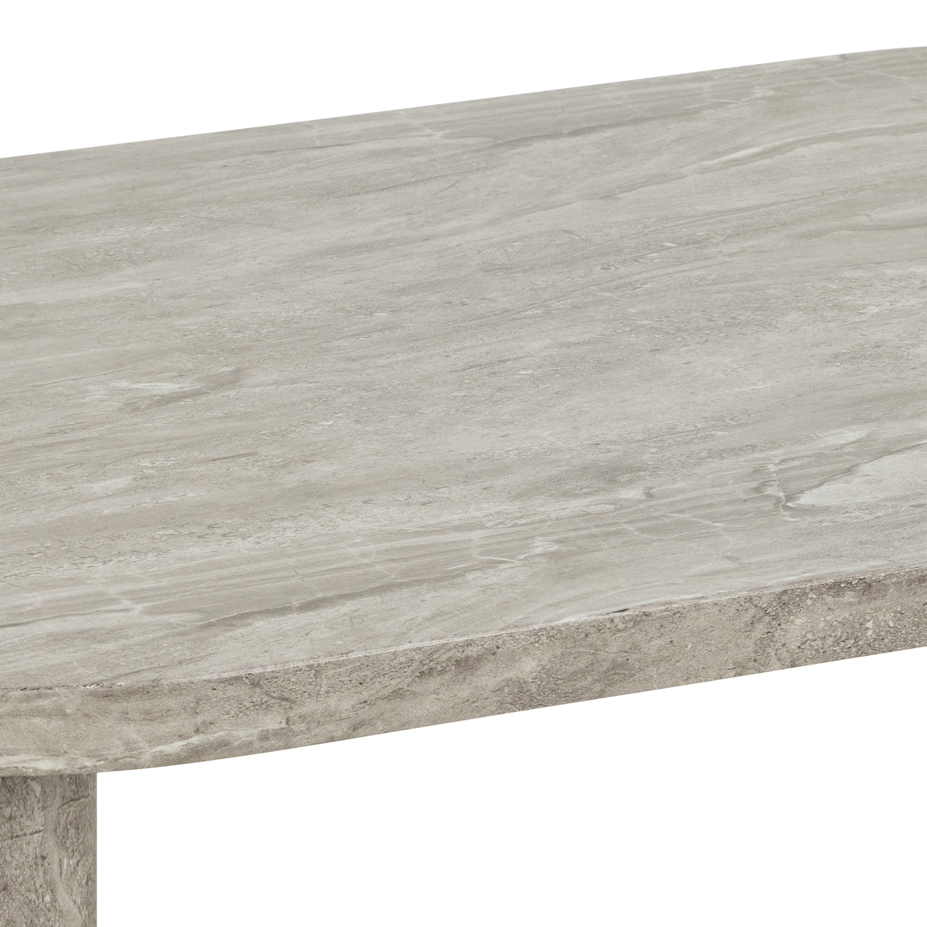 Solano Rectangular Coffee Table in grey 100 x 75 cm