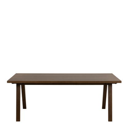A-Line Rectanglar Dining Table in Smoked Oak