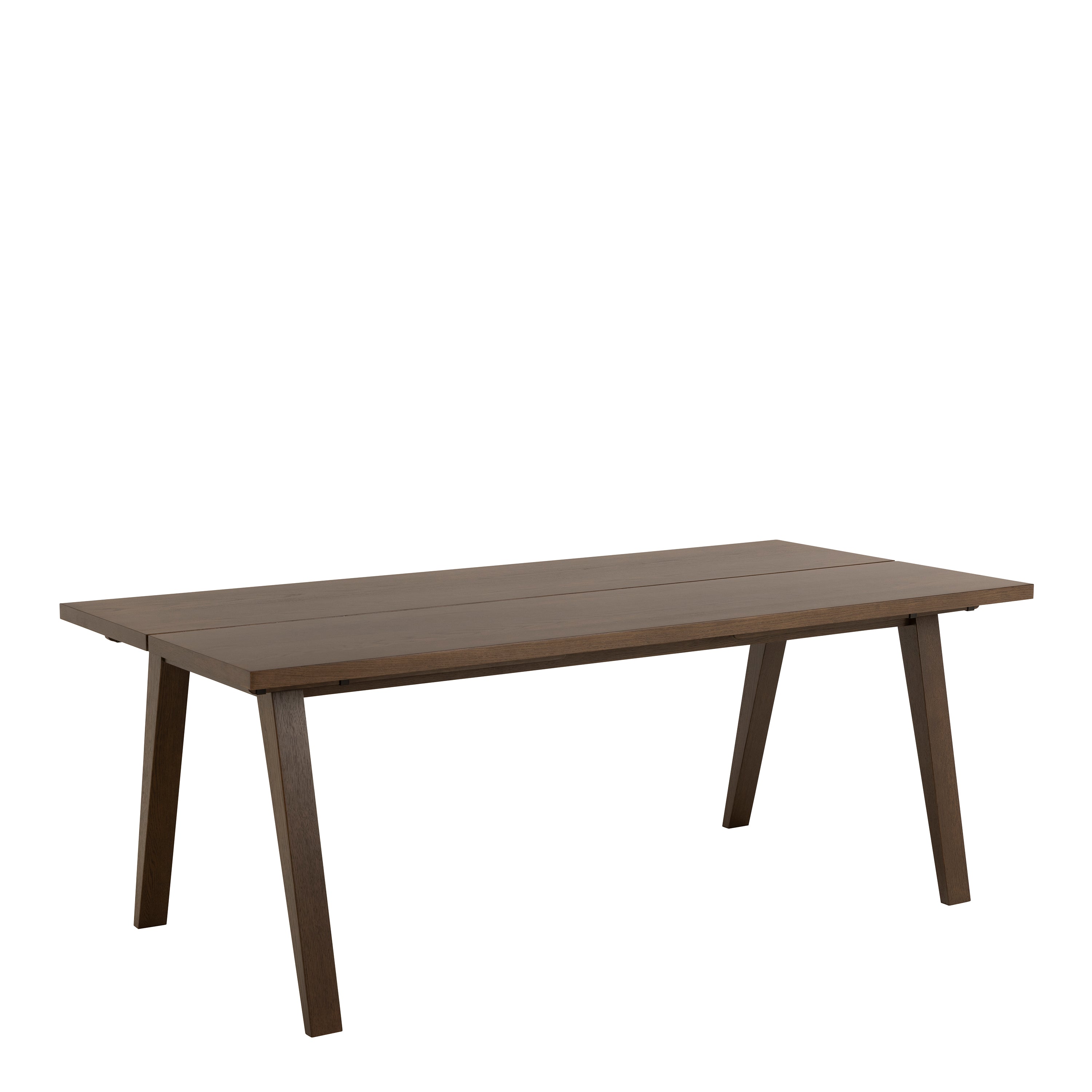 A-Line Extendable Dining Table in Smoked Oak 200/286 x 74.6 x 95cm